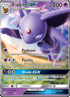 Espeon GX SUM 61