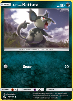 Alolan Rattata SUM 76