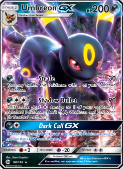 Umbreon GX SUM 80