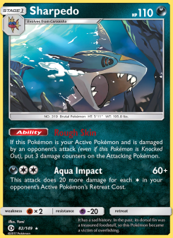 Sharpedo SUM 82