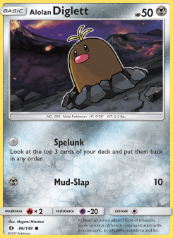 Alolan Diglett SUM 86