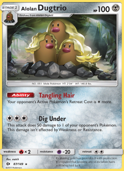 Alolan Dugtrio SUM 87