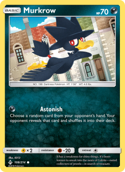 Murkrow UNB 108