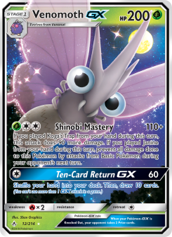 Venomoth GX UNB 12