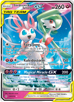 Gardevoir & Sylveon GX UNB 130
