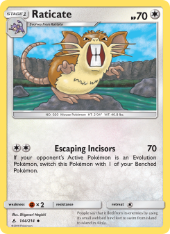 Raticate UNB 144