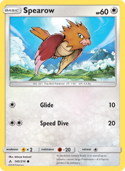 Spearow UNB 145