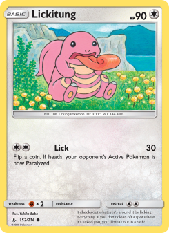 Lickitung UNB 152