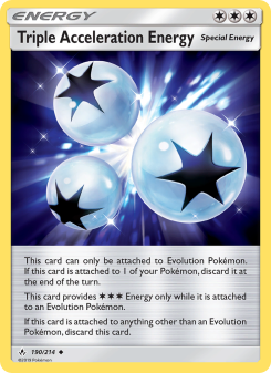 Triple Acceleration Energy UNB 190