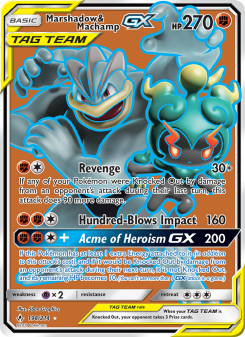 Marshadow & Machamp GX UNB 198