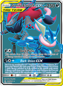 Greninja & Zoroark GX UNB 200