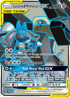 Lucario & Melmetal GX UNB 203