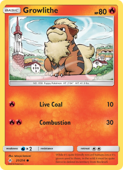 Growlithe UNB 21