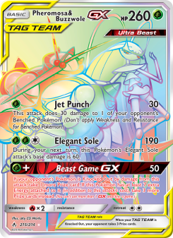 Pheromosa & Buzzwole GX UNB 215