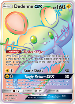 Dedenne GX UNB 219