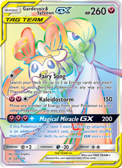 Gardevoir & Sylveon GX UNB 225