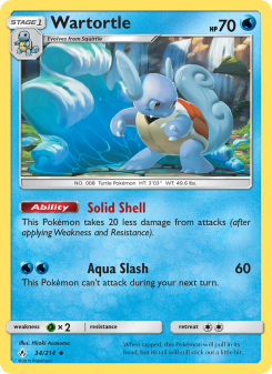 Wartortle UNB 34