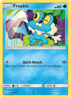 Froakie UNB 51