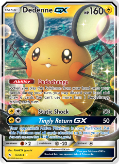 Dedenne GX UNB 57