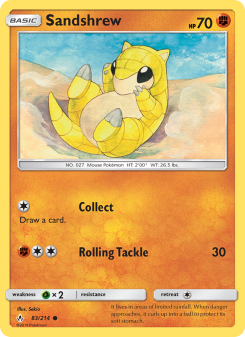Sandshrew UNB 83