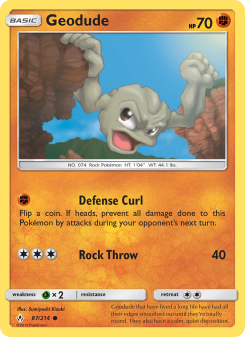 Geodude UNB 87