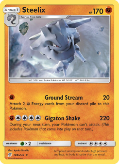 Steelix UNM 104