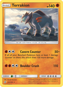 Terrakion UNM 122