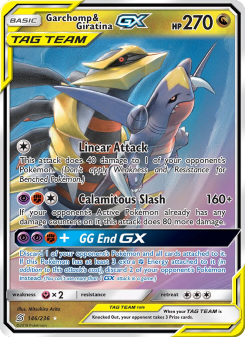 Garchomp & Giratina GX UNM 146