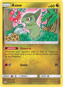 Axew UNM 154