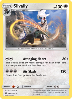 Silvally UNM 184