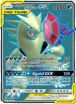 Mega Sableye & Tyranitar GX UNM 225