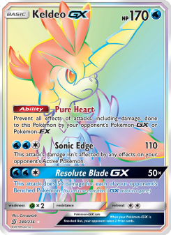 Keldeo GX UNM 240