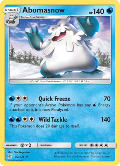 Abomasnow UNM 42