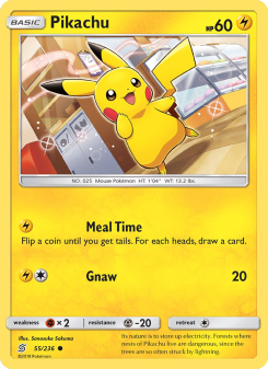 Pikachu UNM 55