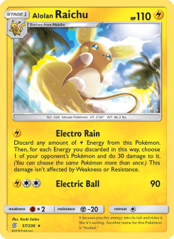Alolan Raichu UNM 57