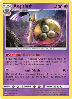 Aegislash UNM 95