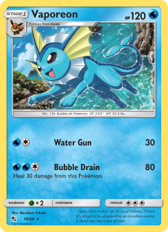 Vaporeon HIF 18
