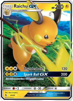 Raichu GX HIF 20