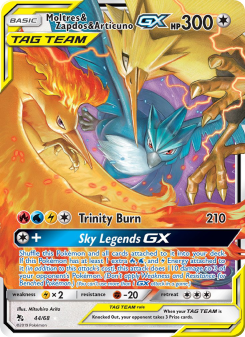 Moltres & Zapdos & Articuno GX HIF 44