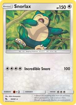 Snorlax HIF 50