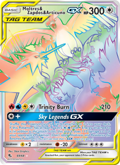 Moltres & Zapdos & Articuno GX HIF 69
