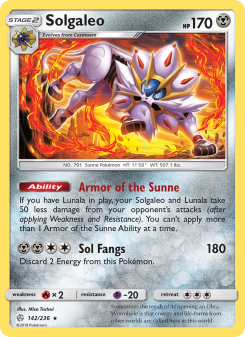 Solgaleo CEC 142