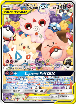 Togepi & Cleffa & Igglybuff GX CEC 143
