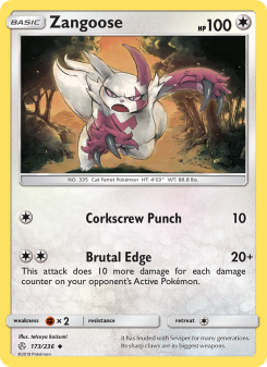 Zangoose CEC 173