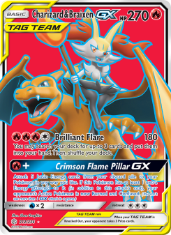 Charizard & Braixen GX CEC 212