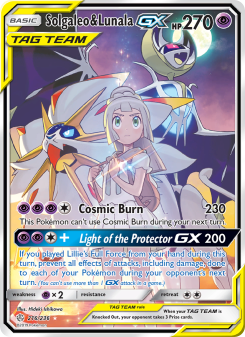 Solgaleo & Lunala GX CEC 216