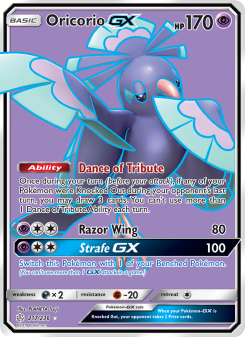Oricorio GX CEC 217