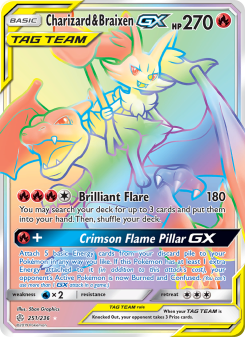 Charizard & Braixen GX CEC 251