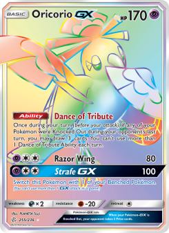 Oricorio GX CEC 255