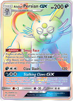 Alolan Persian GX CEC 257